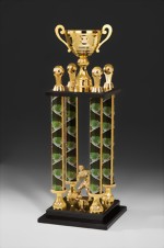 S�ule Gold Gr�n Schwarz